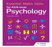 Molly Marshall Essential Maths Skills for AS/A Level Psychology Paperback Book Molly Marshall Multicolor