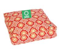 Molly Mutt Medium to Large Dog Bed Cover - Papillon Print - Measures 27”x36”x5’’ - 100% Cotton - Durable - Breathable - Sustainable - Machine Washable Dog Bed Cover