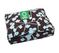 Molly Mutt Medium To Large Dog Bed Cover - Your Hand In Mine Print - Measures 27”X36”X5’’ - 100% Cotton - Durable - Breathable - Sustainable - Machine Washable Dog Bed Cover