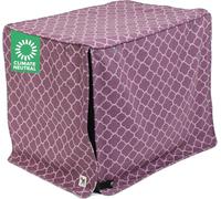 Molly Mutt Royals 30-inch Dog Crate Cover, Medium Kennel Cover Measures 30” x 21” x 24”, Two Panel Doors Roll Up, Made from Machine-Washable 100% Cotton that is Durable, Breathable & Pre-shrunk