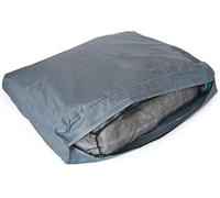 Molly Mutt Water Resistant Dog Bed Liner, Polyester Bed Liner for Dogs, Easy Clean, Grey, Medium/Large, 27" x 36" x 4.75"