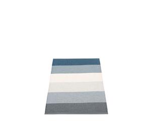 Molly Plastic Carpet 70x100 cm Pappelina Ocean Grey - 7340020460860