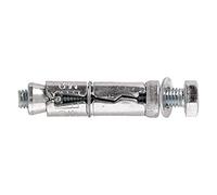 Molly Solid Hex Bolt Shield Anchor, 16 x 60 mm - Pack of 2, Grau