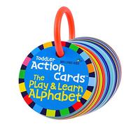 MOLLYBEE KIDS Toddler Action Cards The Play and Learn Alphabet - A Learning Letters Toddler Activity Game, Ages 2+