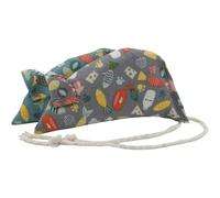 Molly's Mice Scatter on Teal and Grey Pack of Two Catnip Mice