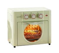 MollyYou 18L Air Fryer - Large Capacity, Multifunctional, Oil-Free, 3 Mechanical Knobs, Green