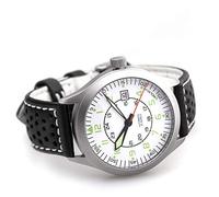 Molnija Russian Mechanical Automatic Watch Women Men 2824 Silver or Blackened Case, Silver case - Lorica bracelet, Sports