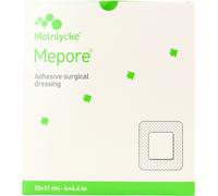 Mepore Adhesive Surgical Dressings 10cm x 11cm | Soft and Secure Wound Protection (40)