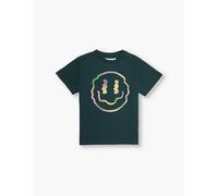 Molo Boys Grading Smile Kids Riley Smiley-print Organic-cotton Jersey T-shirt 4-12 Years 12