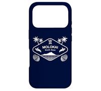 Molokai South Seas Sea Turtle Palm Trees Souvenir Hawaii Case for iPhone 17 Pro