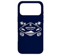Molokai South Seas Sea Turtle Palm Trees Souvenir Hawaii Case for iPhone 17 Pro Max