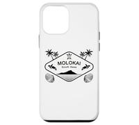Molokai South Seas Sea Turtle Palms Hawaii Island Aloha Case for iPhone 12 mini