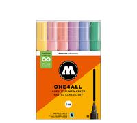 Molotow 227HS Pastel Classic Set - 6 x Acrylic Paint Marker Pump Pens - 4mm Tip