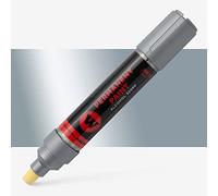 Molotow 320PP Marker 4-8mm - Permanent Alcohol-Based Ink Pen - Suitable for Most Surfaces (Chrome)