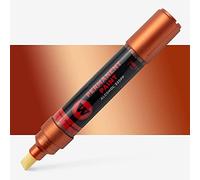 Molotow 320PP Marker 4-8mm - Permanent Alcohol-Based Ink Pen - Suitable for Most Surfaces (Copper)
