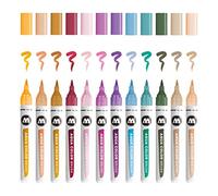 Molotow Aqua Brush Basic Set 2 (12) Water Based Transparent Blendable Marker Pen