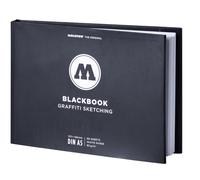 Molotow Blackbook Skatchbook - Hardcover Multi-Size Graffiti Sketching 90gsm