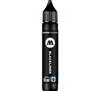 Molotow Blackliner Black Marker Brush - MO200486 Refill Ink
