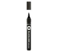 Molotow Blackliner Fineliner Pen Black Brush