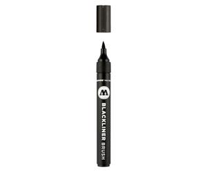 Molotow Blackliner Fineliner Pen Black Brush