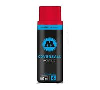 Molotow Coversall Acrylic Water Based Spray Paint Can, 400ml, Colour: Tornado Red
