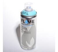 Molotow Flame Blue Spray Paint - Matt Acrylic 400ml Can Lagoon Blue FB-604