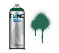 Molotow Flame Blue Spray Paint - Matt Acrylic 400ml Can Turquoise Dark FB-674