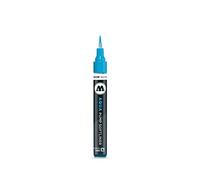 MOLOTOW GRAFX Aqua Ink Soft Liner Brush Pump Marker, Deep Black, 1 Each (727.022)