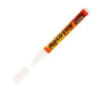 Molotow M127211Molotow ONE4ALL Acrylic Paint Marker, 2mm, Signal White, 1 Each (127.211)