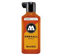 Molotow MO692085 Refill ONE4ALL Refill Ink for Permanent Marker 180 ml Dare Orange
