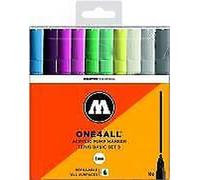 Molotow One4All 127 Hs 10er Basic Set 3 10 Marker Paint Acrylic 127HS Kit Box