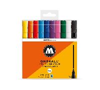 MOLOTOW ONE4ALL 127HS 10 PIECE DRAWING MARKER PEN SET - BASIC SET 1