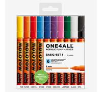 Molotow : One4All : 127HS : Acrylic Marker : Basic Set 1 : 10 Colours