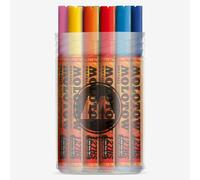 Molotow One4All 127HS Acryl Marker Main-Kit 1 (2,0 mm Strichstärke, hochdeckend und permanent, UV-beständig, für fast alle Untergründe) 20 Stück sortiert