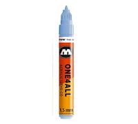 Molotow One4All 127HS-CO Acrylic Marker (1.5 mm Line Width, High Coverage and Permanent, UV-Resistant, for Almost All Surfaces) Pack of 6, Colour 202 Ceramic Light Pastel