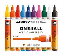 Molotow One4All 227HS 10 Set - Basic Set 1 - 4mm Paint Marker Pens