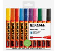 Molotow One4All 227HS 10 Set - Basic Set 1 - 4mm Paint Marker Pens
