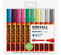 Molotow : One4All : 227HS : Acrylic Marker : Basic Set 3 : 10 Colours