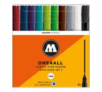 Molotow One4All Acrylic Marker 127HS Basic Set 2 (10 Markers)