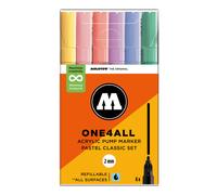 Molotow One4All Acrylic Marker 127HS Pastel Classic Set (6 Markers)