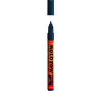 MOLOTOW ONE4ALL Acrylic Marker, 2 mm, Shock Blue, 1 Piece (127.205) Paint Marker - 1.5 mm Petrol