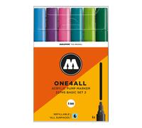Molotow One4All Acrylic Marker 227HS Basic Set 2 (6 Markers) - 4mm Tip