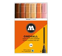 Molotow One4All Acrylic Marker 227HS Character Set (6 Markers) - 4mm Tip