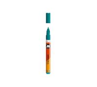 Molotow ONE4ALL Acrylic Marker Pen 2 mm Shock Blue 1 Piece (127.205) Paint Marker - 1.5 mm Lagoon Blue