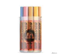 Molotow One4All 227HS Acrylic Pens, High Opacity and Permanent, UV-Resistant for Almost All Surfaces Pastel Pen Box 12 Stück Multicoloured