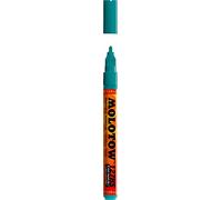 MOLOTOW ONE4ALL Acrylic Paint Marker, 2mm, Lagoon Blue, 1 Each (127.221)