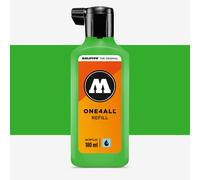 Molotow : One4All : Acrylic Paint Refill : 180ml : Neon Green Fluorescent 219