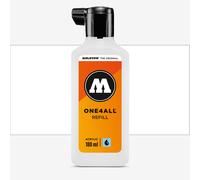 Molotow ONE4ALL Refill Acrylic Colour 160 Signal White 180 ml Refill Ink for Per