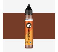Molotow ONE4ALL Acrylic Paint Refill ONE4ALL Paint Marker, Hazelnut, 30ml Bottle, 1 Each (693.092)