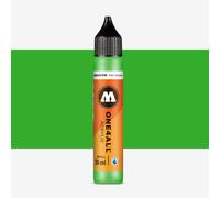 Molotow ONE4ALL Refill Acrylic, Colour 219 Neon Green Fluorescent 30 ml, Refill Ink for Permanent Marker